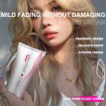 OEM 400g Cruelty Free Cream Bleach For Hair , 9 Levels Hair Colour Remover Cream