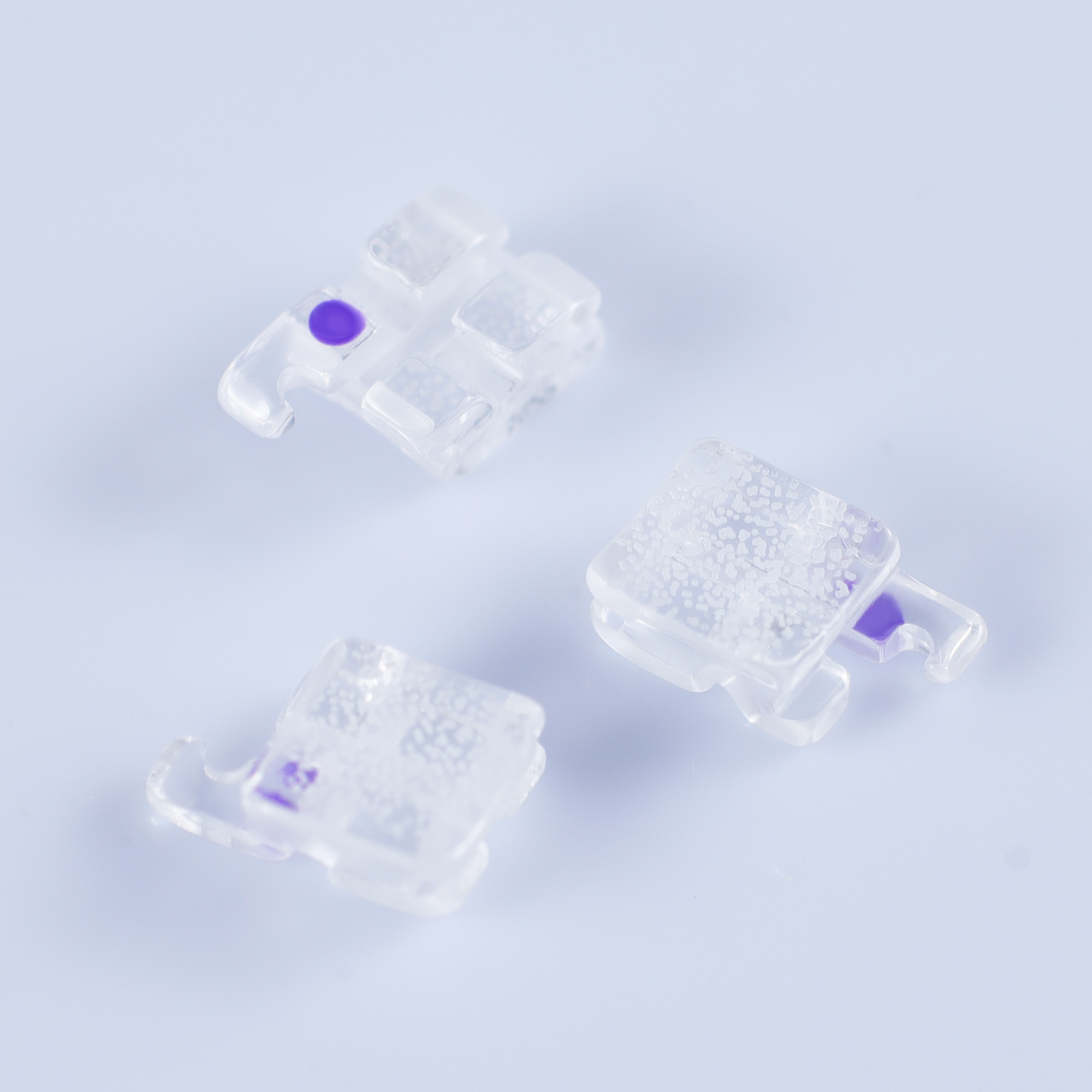 Monocrystalline Sapphire Orthodontic Bracket Tooth Treatment Braces OEM