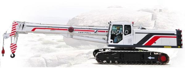 SQ500A High Speed Hydraulic Crawler Crane For Construction Site , 50Ton Max
