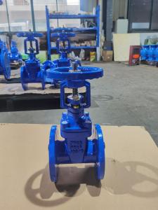 Quality High Pressure Flanged Gate Valve With PN10 / PN16 / 125lb - 150lb Pressure Rating For Industrial wholesale