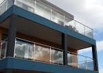 Balcony Stainless Steel Glass Railing Balustrade Design Terrace Glass Railing