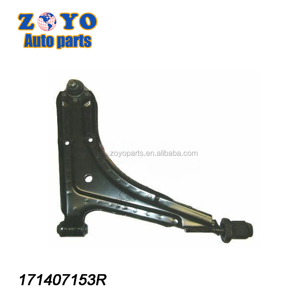 VW Golf7 Front Lower Control Arm Adjustable Stamped and Coated in Black E-coating