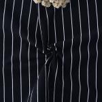 Not Easily Deformed Striped Cotton Fabric 175gsm For Underwear