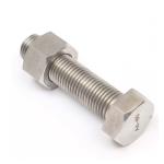 316 Stainless Steel Hex Bolts And Nuts DIN933 DIN931 High Tension A4 80
