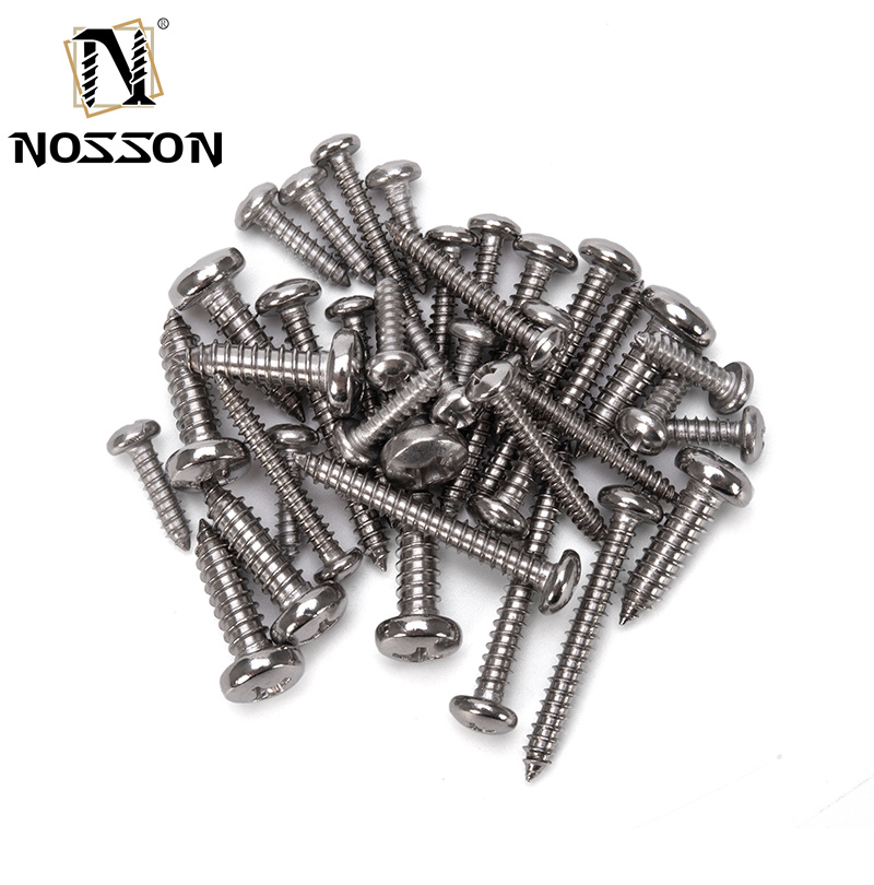 Self Tapping CSK Flat Head Chipboard Wood Screw 304 316 Stainless Steel for Plastic Metal in INCH Measurement System