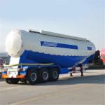 45 Cbm Steel 3 Axle Dry Bulk Cement Powder Tanker Semi Trailer With Wabco Relay