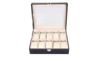 Quality Fashionable Pu Leather Box Size 25cm*20cm*8cm Showing For watches wholesale