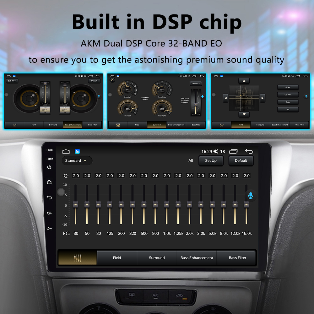 Custom Boot Logo Support 2Din Android 13" Car Multimedia Player for Universal Car Fitment