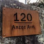 Square Plaques Corten Steel House Number Signs Plaques