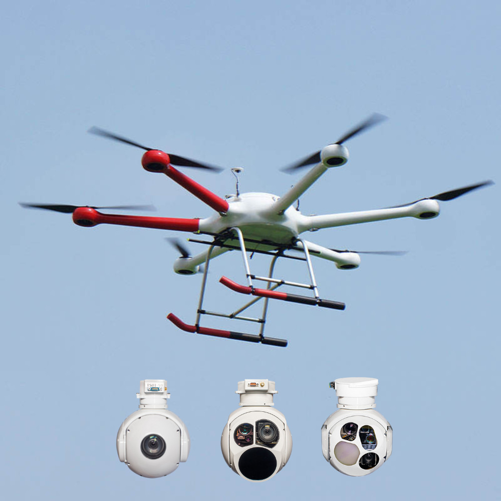1900mm Wheelbase Military UAV Drone Mountain Rescue 6 Rotor Long Endurance UAV 35KG Payload HX160MP