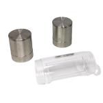 2 in 1 plastic jar 258g 80ml stainless steel pepper mill