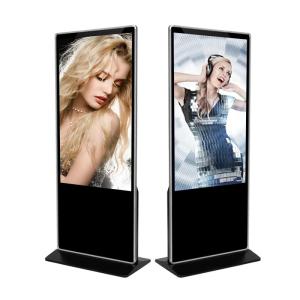 China 55 Floor Standing Digital Display Wide Viewing Angle LCD Advertising Totem on sale