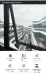 Heat Insulation Glass Soundproof Casement Windows Anti Thef