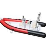 RIB 680B Hypalon Fiberglass Fishing Inflatable Rigid Boat With Outboard