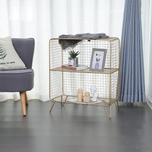 Quality Nortric Anti Corrosion Double Layers Metal Mesh Bookcase wholesale