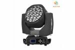 Bright IP22 LED Moving Head Light 19pc 15w 5000 Lifetime For Night Clubs