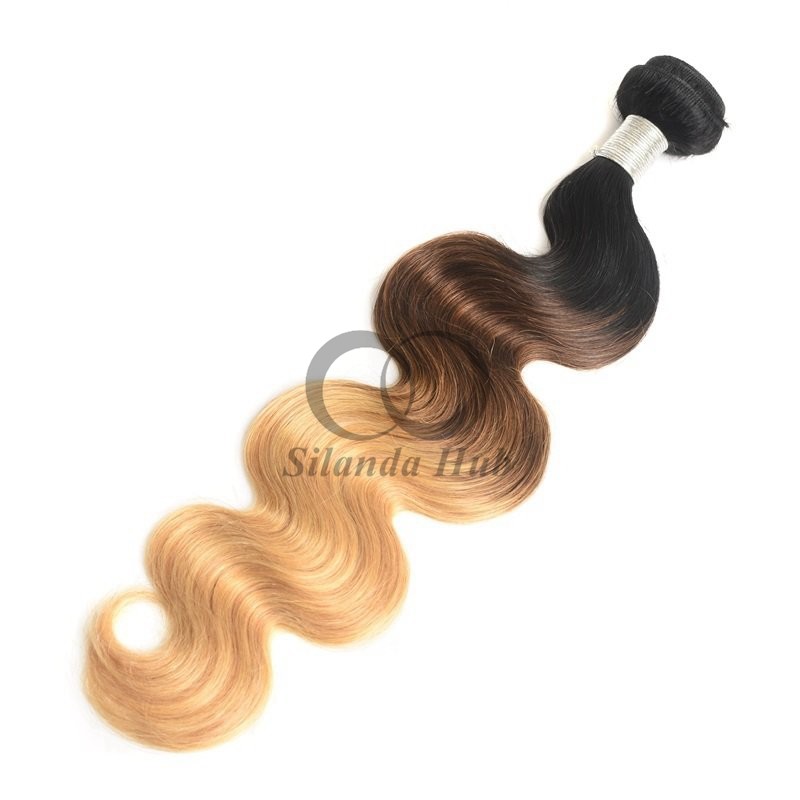 #T1B/4/27 Body Wave Remy Human Hair Bundles Sew In Weave Bundles Brazilian Bundle Deals
