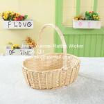 wicker fruit basket willow picnic basket wicker food basket L M S size