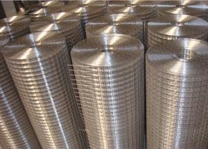 Quality Welded Galvanized Steel Wire Mesh 3X3 / 4X4 Mesh 23 Gauge Hardware Cloth wholesale