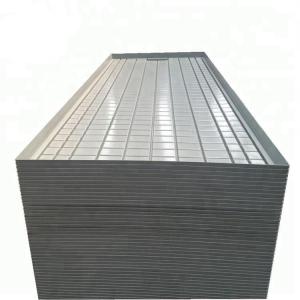 Quality Bright Gray 4X12ft ABS Ebb Flow Trays Hydroponic Flood And Drain Table wholesale