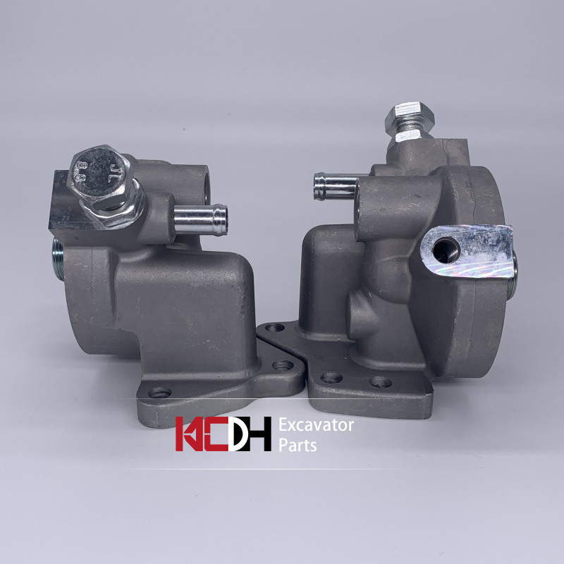 312D 320C 323D excavator parts 1R-0739 oil filter 1R0739 four-hole aluminum base, suitable for air filter assembly