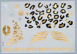 Quality Metallic Jewelry tattoo wholesale