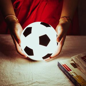 Quality Soccer Night Light Soccer Lamp Light For Kids Room 16 Colors Battery Powered LED Rechargeable Room Nursery Night Light wholesale