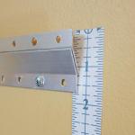 18 Inch French Cleat Hanger for Wall Mounting of Mirror Photo Shelf and Cabinet