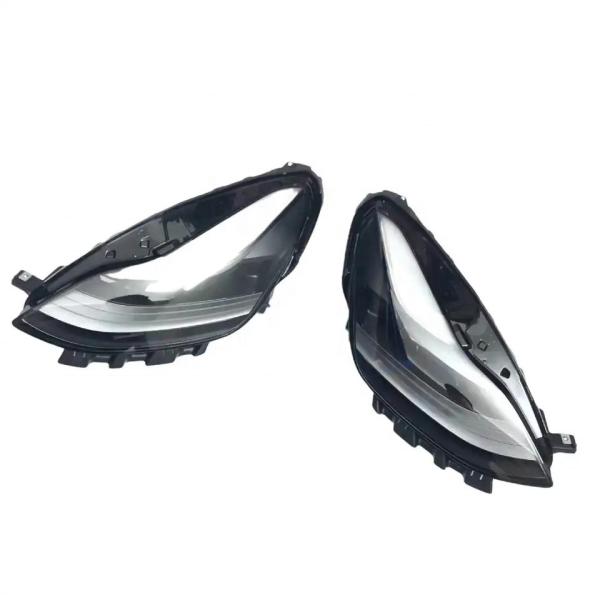 Tesla Front Left And Right Headlights Type 3 OE 1077375 1077376 For 2017-2019