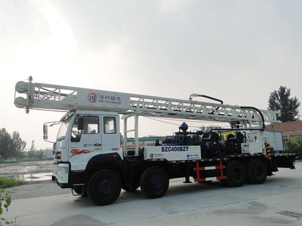 Cheap Hot Selling in Oversea Market!! 600m SINOTRUK full hydraulic truck mounted drilling rig for sale