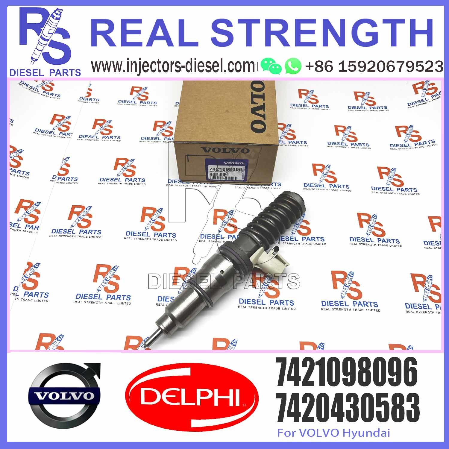 Diesel Electronic Unit Fuel Injector BEBE4D23001 21098096 20198087 7421098096 For MD13 EURO 5 LOW POWER
