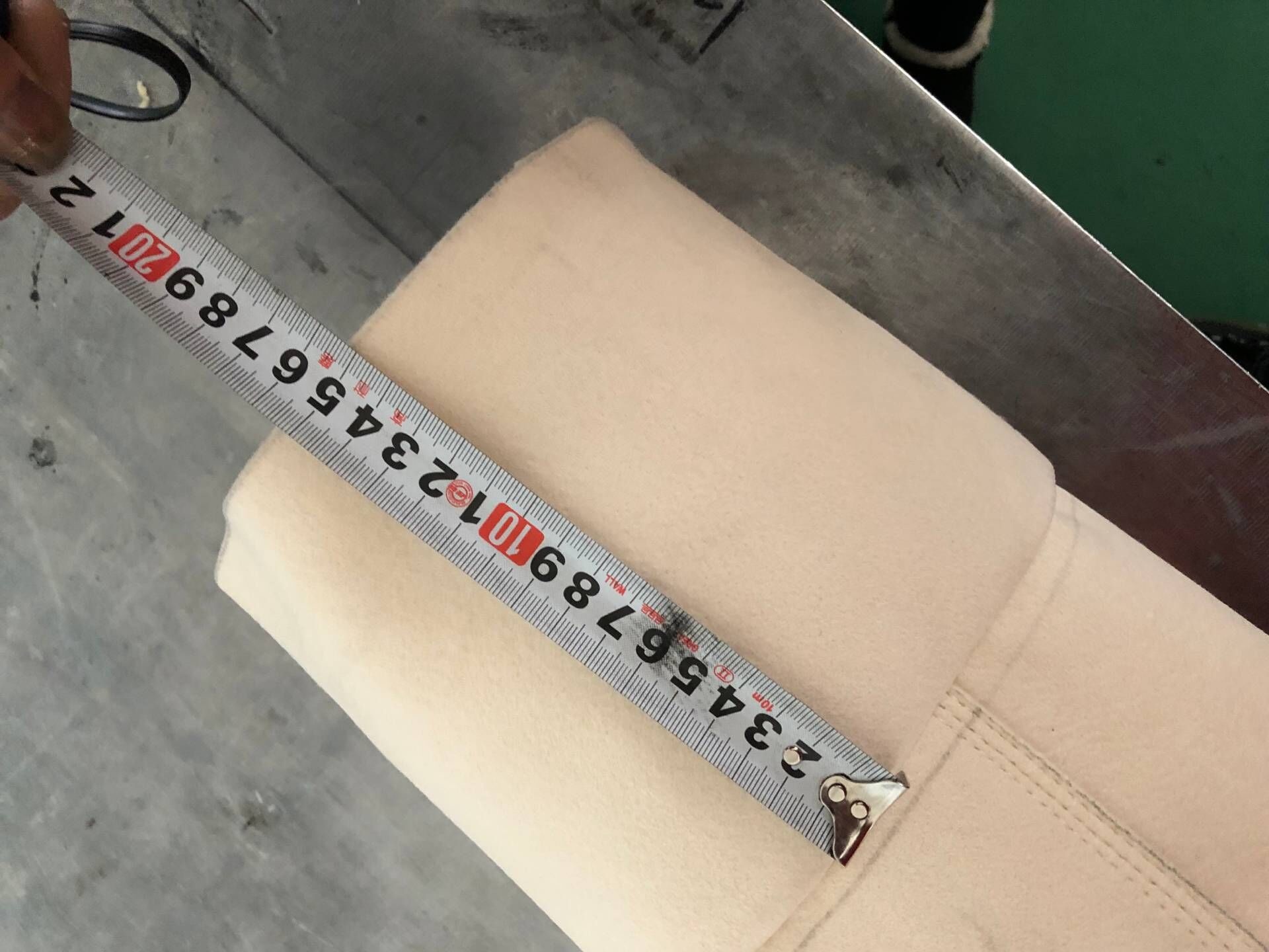 PPS Cloth Dust Collector Bags Normal Oxidation For Waste Incineration