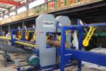 China Manufacturer Twin Vertical Saw Double Blades Wood Cutting Vertical Bandsaw