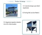 Stainless Steel Voltage 380VAC/50HZ Pulse Bag Dust Collectors for Dust Treatment