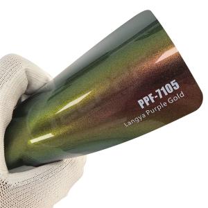 Quality PPF-7105 Langya Purple Gold Color Paint Protection Film For Car Scratch wholesale