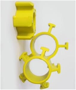 China Yellow R51 90mm Anchor Drill Gap Spacer for Self Drilling Anchor Bolt on sale