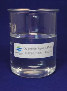 Quality Industrial Transparent Dry Strength Agent Amphoteric LSD-15 / LSD-20 4 - 25℃ wholesale