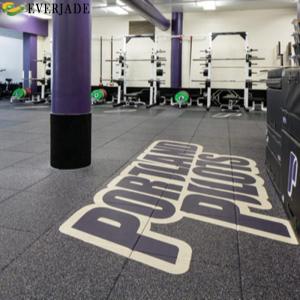 Quality 2mm Heavy Duty Gym Rubber Flooring for Non Toxic Outdoor Playground Impact Absorption wholesale