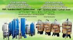 99% Granular Activated Carbon Water Filter , 50TPH Drip Irrigation Sand Filter
