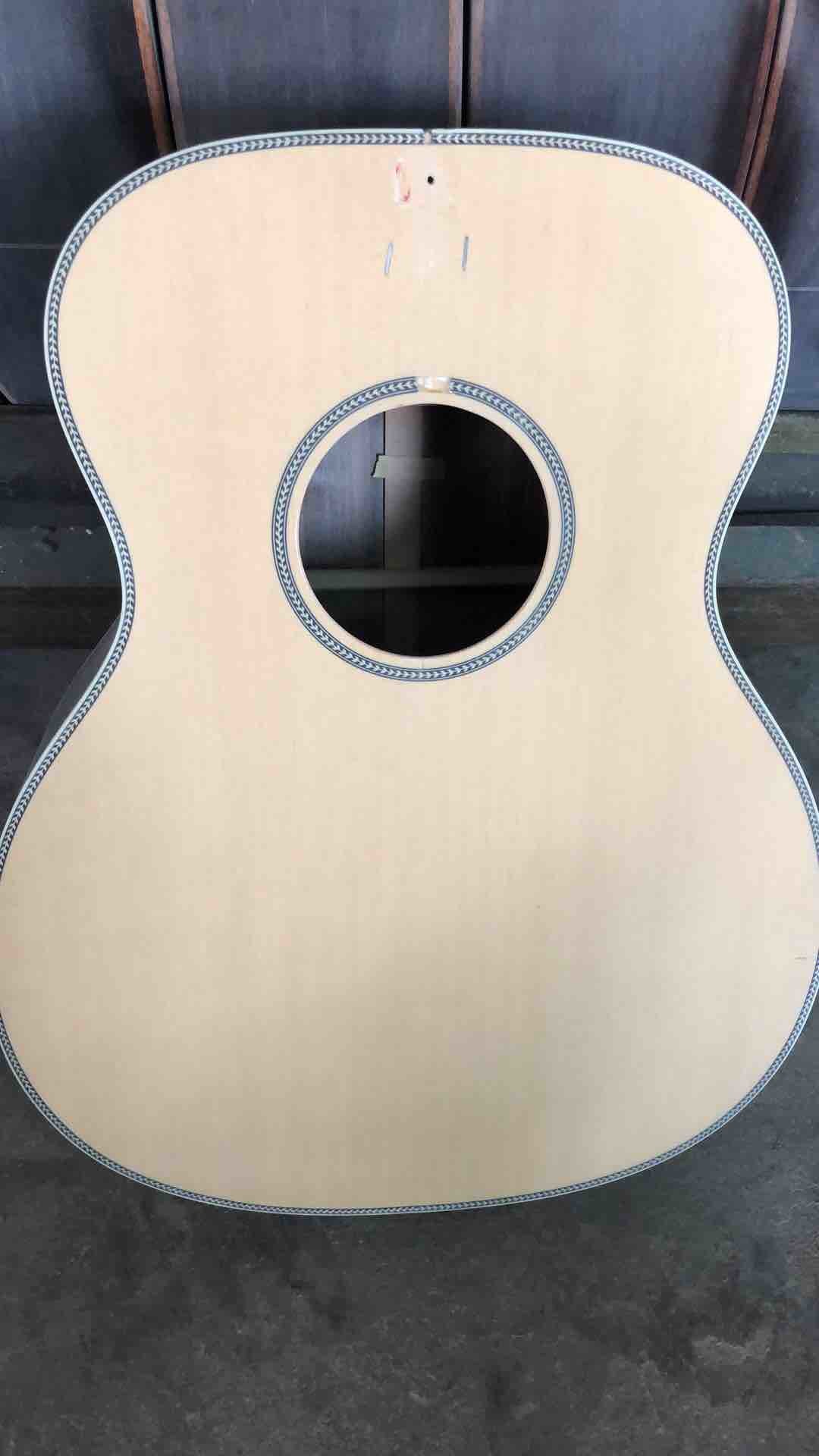 Custom guitar factory new top quality all solid spruce top OM acoustic guitar