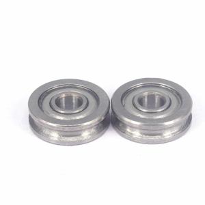 Quality 4x13x4mm Carbon Steel U604ZZ U Groove Pulley Wheels For 3D Printer wholesale