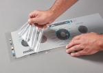 Adhesive PE Material Sheet Metal Protective Film RH05008BL Leaves No Residue