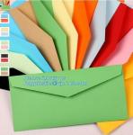 Wholesale recycle printing colorful gift custom kraft paper envelope packaging