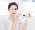 Multiscene Washable LED Facial Mask , Reusable Electric Heated Mask