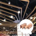 Non Combustible U Shaped Aluminum Drop Ceiling Tiles For Building Decoration