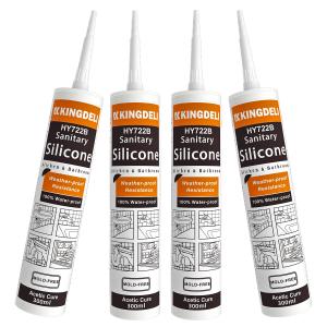 Quality General Purpose RTV Glass Sealant Adhesives Waterproof Clear Silicone Sealant wholesale