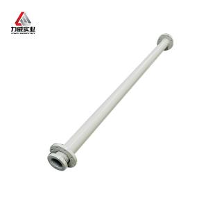 Quality Natural Rubber Lined Pipe With Flange Temp Resistance wholesale