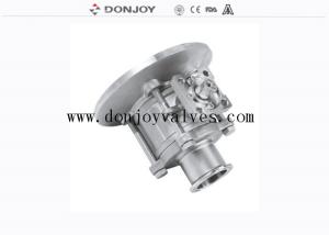 Quality DN65 3Pcs Tank Bottom Ball Valve with noretention design for pharmacy wholesale