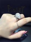 full diamonds ring 18kt gold with yellow gold or white gold