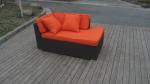 3pcs PE rattan sofas